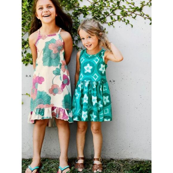 3/$30 Tea Collection Toddler Girls 2 Queensland Tank Dress BUY 2 GET 1 FREE - Picture 2 of 8